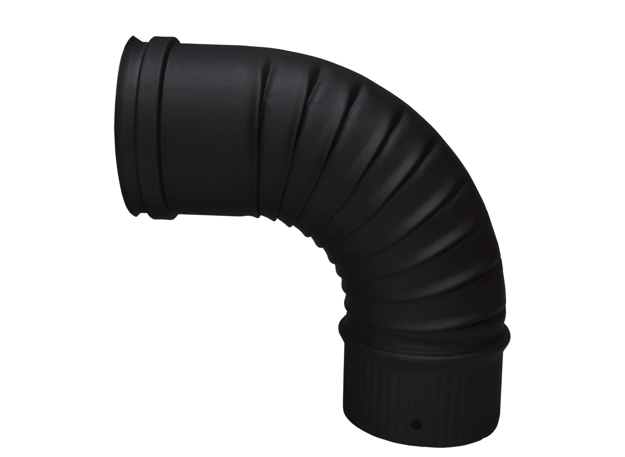 Codo esmaltado soldado 90° diametro 100 mm